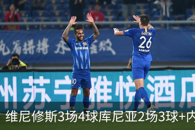 维尼修斯3场4球库尼亚2场3球+内马尔回归 五星巴西渐入佳境